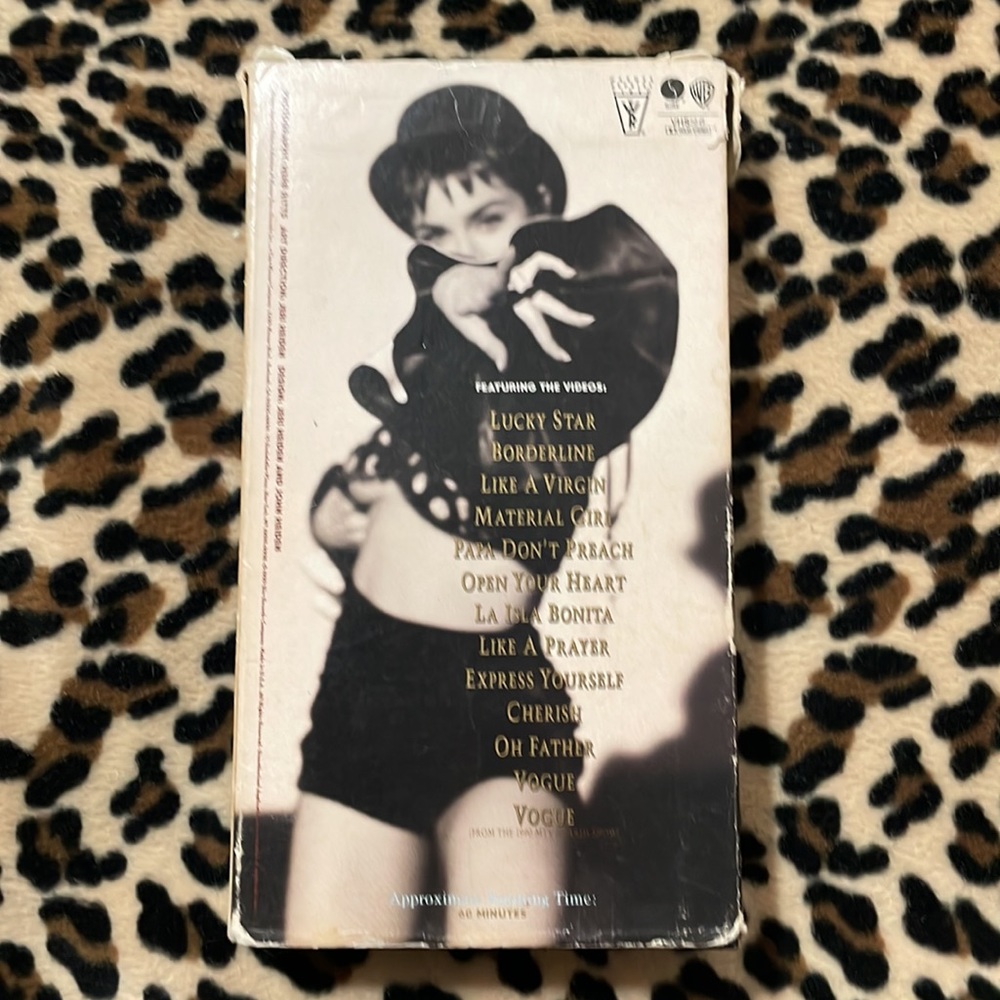 1990 MADONNA The Immaculate Collection ๐ถ VHS Video Collection Music Vintage 90s - Picture 4 of 15
